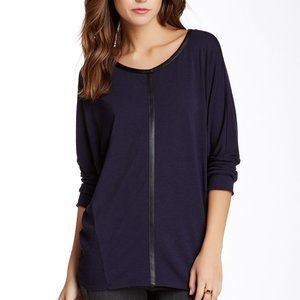 Zara W&B Collection batwing tunic